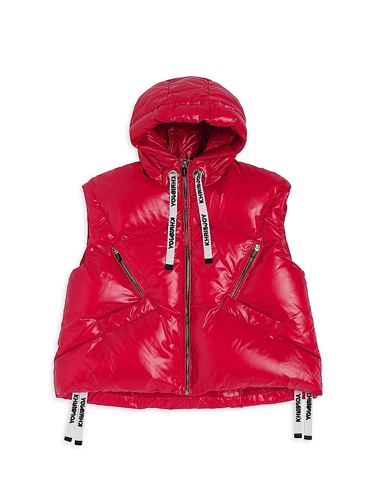 Boy's Puffer Shiny Vest