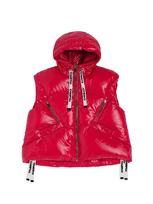 Boy's Puffer Shiny Vest