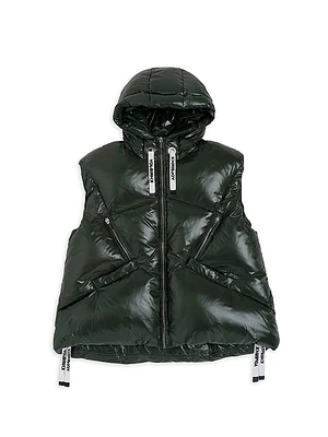 Kid's Puffer Shiny Vest