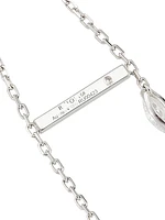 Luminant 18K White Gold & Diamond Openwork Bracelet