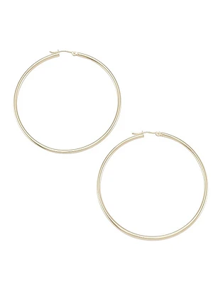 14K Gold Hoop Earrings