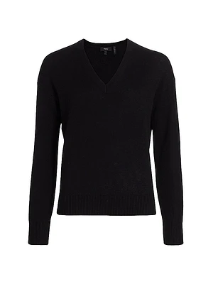 Easy V-Neck Cashmere Sweater