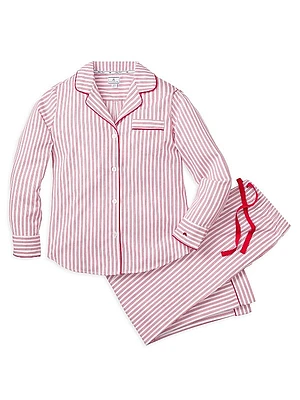 Antique Ticking 2-Piece Pajama Set