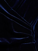 Triana Velvet Wrap Dress