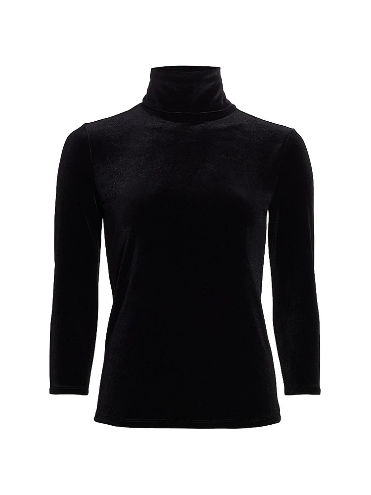 Aja Knit Turtleneck Sweater