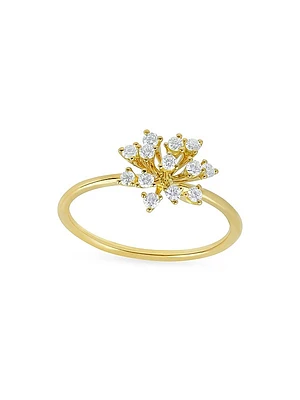 Luminus 18K Yellow Gold & 0.21 TCW Diamond Ring