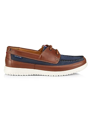 Trevis Leather Boat Shoes