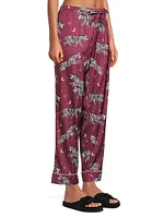 Two-Piece Zebra Print Pajama Set