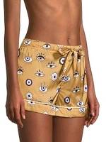 Two-Piece Amara Evil Eye Shorts Pajama Set