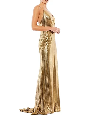 Metallic Mermaid Gown