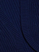 Ribbed Cashmere Shrug