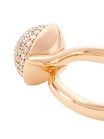 Bouton 18K Rose Gold & 0.75 TCW Diamond Ring