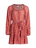 Jia Cotton-Blend Minidress