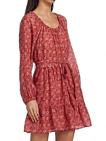 Jia Cotton-Blend Minidress
