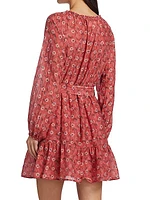 Jia Cotton-Blend Minidress