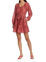 Jia Cotton-Blend Minidress