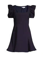 Alia Fit-&-Flare Mini Dress