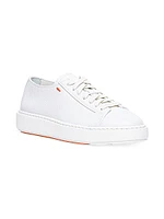 Leather Low-Top Sneakers