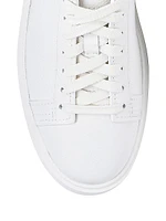 Leather Low-Top Sneakers