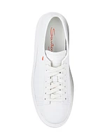 Leather Low-Top Sneakers