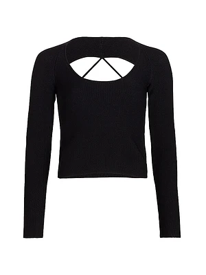 Strappy Knit Top