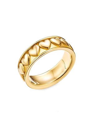 Florence86 18K Yellow Gold Heart Ring