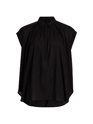 Normandy Pleated Blouse