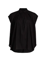 Normandy Pleated Blouse