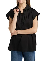 Normandy Pleated Blouse