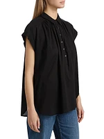 Normandy Pleated Blouse