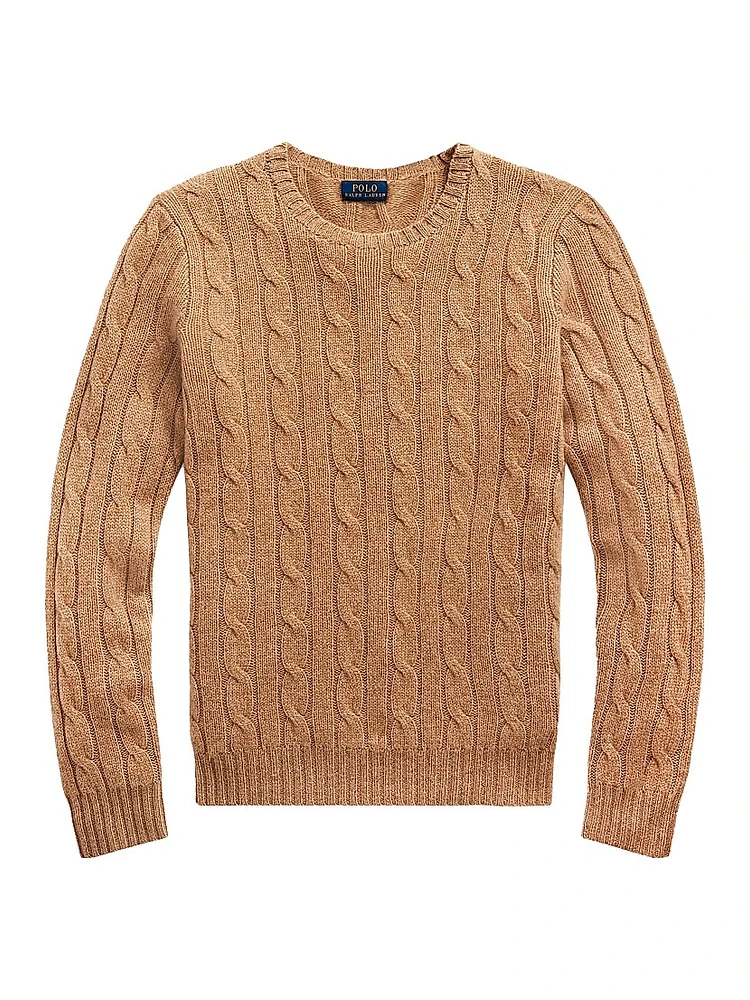 Julianna Cable-Knit Cashmere Sweater