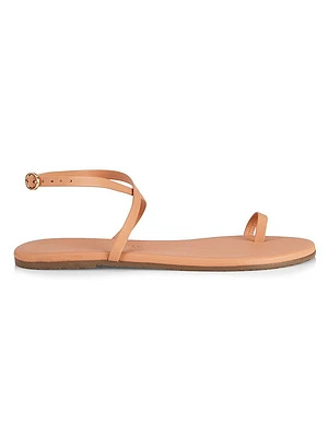 Phoebe Leather Ankle-Strap Sandals