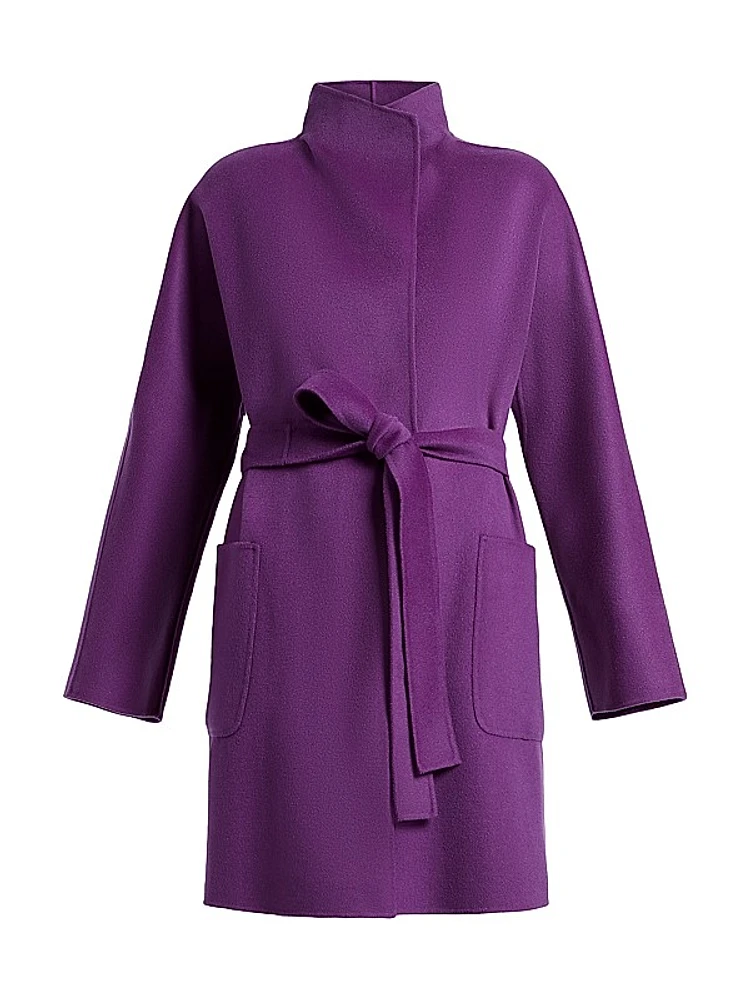 Tibet Wool Blend Coat