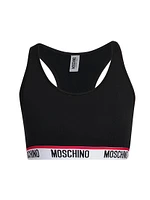 Logo Band Sports Bra