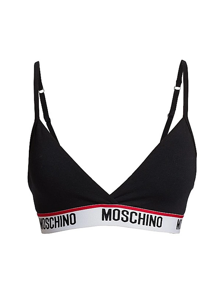 Triangle Logo Bralette