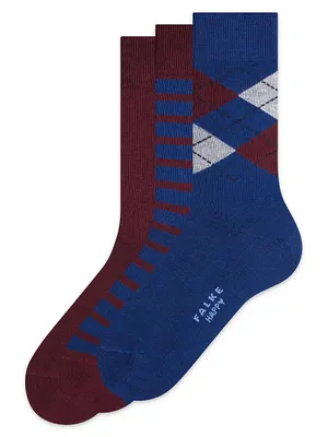 Happy Box 3-Piece Sock Set
