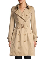 Chelsea Belted Double-Breasted Coat