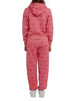 Pixel Plaid Jogger Pants