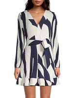 Liv Printed Wrap Dress