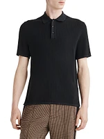 Harvey Knit Cotton Polo