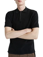 Harvey Knit Cotton Polo