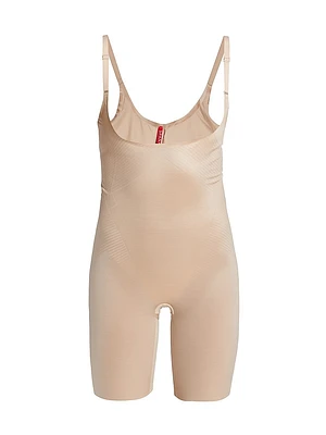 Thinstincts 2.0 Open-Bust Mid-Thigh Bodysuit