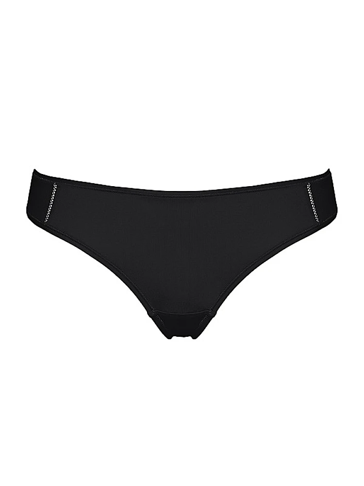 Mika Soyeuse Mesh-Trim Low-Rise Brief