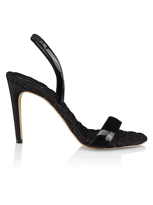 Vivien Vegan Leather Slingback Sandals