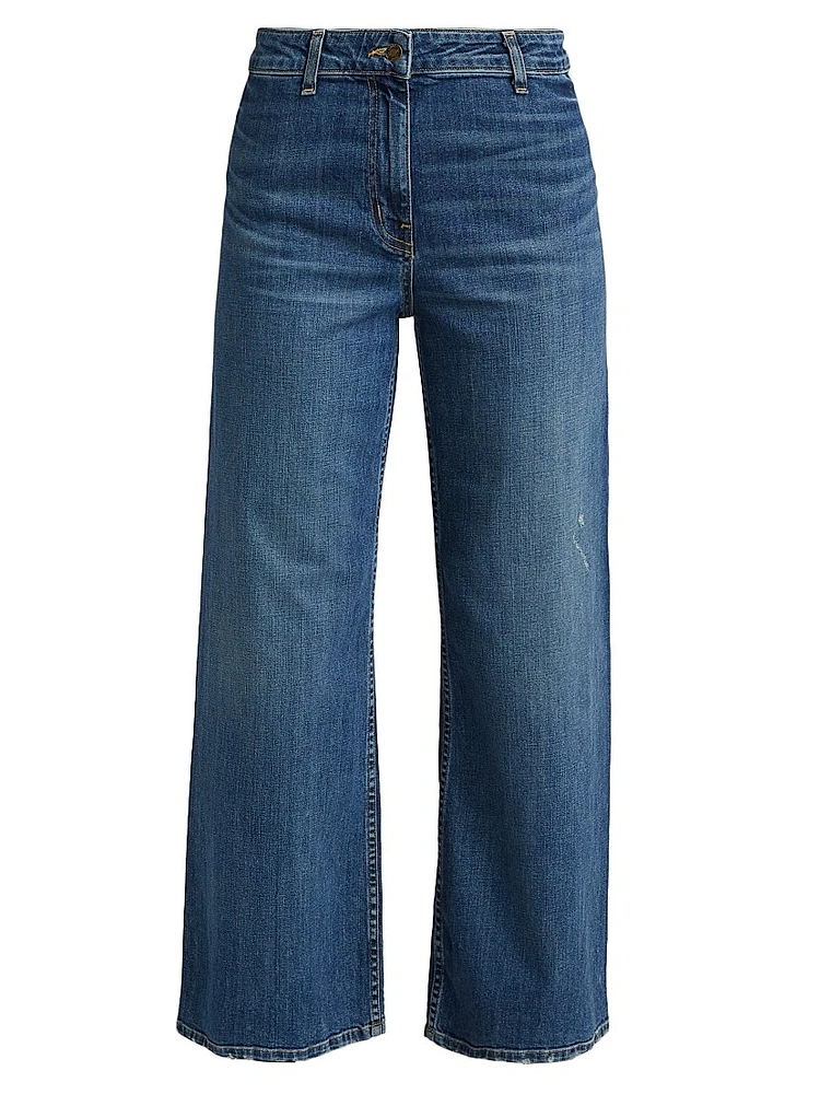 Megan High-Rise Wide-Leg Jeans