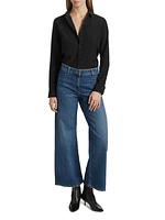Megan High-Rise Wide-Leg Jeans