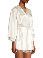 Satin Short Robe