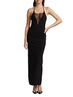 Stella Crystal Maxi Dress