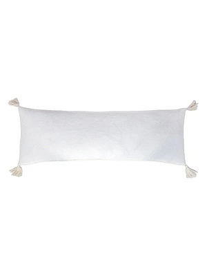 Bianca Tassel-Embellished Velvet Pillow