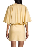 Issa Cape Minidress